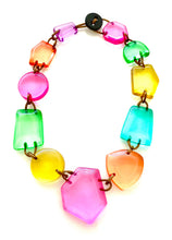 Load image into Gallery viewer, Rainbow Acrylic Necklace
