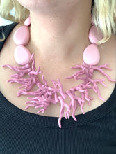 Load image into Gallery viewer, Pink Coral Branch Necklace
