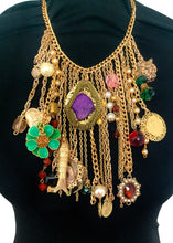 Load image into Gallery viewer, Jewelled Tassel Necklace
