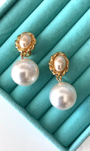 Load image into Gallery viewer, Clip On Pearl Bead Drop Earrings
