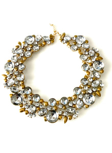 Crystal Collar Statement Necklace