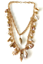 Load image into Gallery viewer, Shell Layered Chain Necklace
