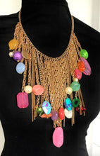 Load image into Gallery viewer, Boho Bead Statement Necklace
