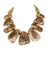 Load image into Gallery viewer, Brown Marbled Stone Necklace
