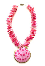 Load image into Gallery viewer, Pink Boho Shell Necklace
