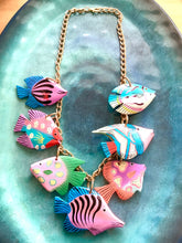 Load image into Gallery viewer, Wooden Tropical Fish Necklace
