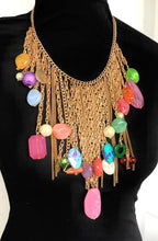 Load image into Gallery viewer, Boho Bead Statement Necklace
