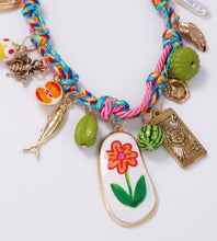 Load image into Gallery viewer, Boho Charm Rope Necklace
