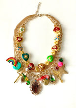 Load image into Gallery viewer, Boho Charm Statement Necklace
