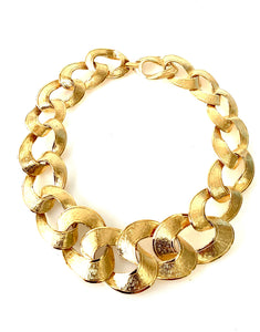 Vintage 80’s Gold Chain Necklace