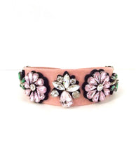 Load image into Gallery viewer, Pink Floral Jewelled Headband
