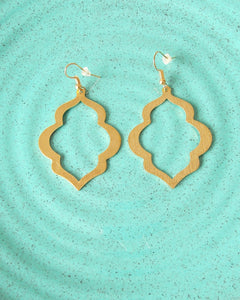 Gold Morocco Earrings