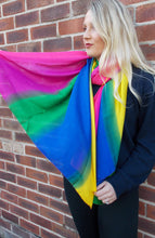 Load image into Gallery viewer, Rainbow Stripe Scarf
