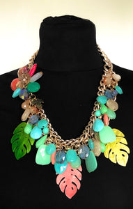 Tropical Charm Statement Necklace